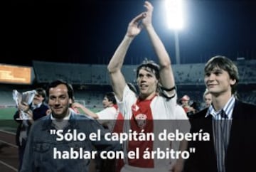 Marco van Basten jugó en el Ajax Ámsterdam de 1982 a 1987.