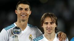 Modric: Ronaldo congratulated me and said I deserved award