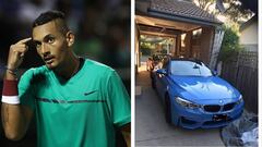 Kyrgios, ante las críticas por vender su auto: "Gracias papá"