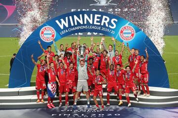 El Bayern de Munich campeón de la Champions League.