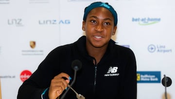 'Coco' Gauff, semifinalista en Linz.