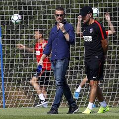 Andrea Berta explica a Simeone por qué no vendrá Vitolo
