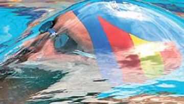 <b>FINALISTA. </b>David Ortega pasó a la final de 50 metros espalda.