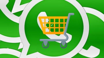 Por qué te sale un icono de carrito de la compra en WhatsApp