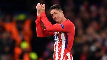 Fernando Torres se marchó ovacionado.