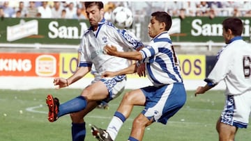 Málaga-Talavera de 1998. En primer plano Basti.