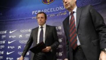 "Ha sido un orgullo trabajar con Rosell; habrá continuidad"
