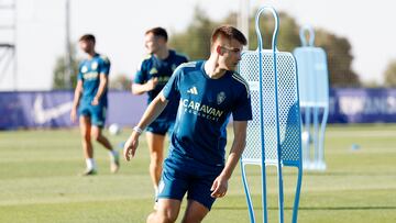 15/07/25 ENTRENAMIENTO REAL ZARAGOZA LOS ANGELES DE SAN RAFAEL SEGOVIA SAMED BAZDAR