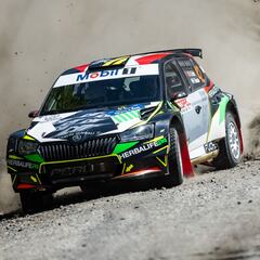 Nicolás Fuchs marcó el ritmo del día 2 del Rally de Quillón