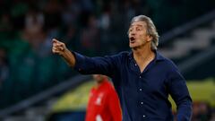 Pellegrini, en un partido.