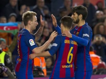 Rakitic anotó el 6-1 definitivo.