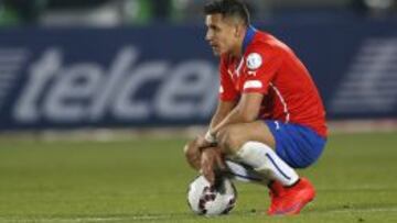 Alexis Sánchez es la preocupación en la Roja.