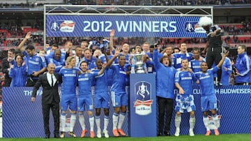 Chelsea won two trophies under interim manager Roberto Di Matteo in 2012. 