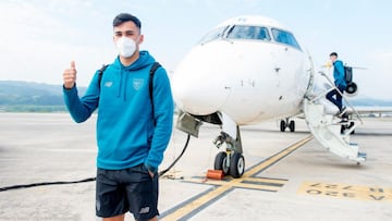 Bernaola, en el viaje a Sevilla