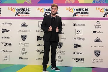Beret a su llegada al photocall de LOS40 Music Awards Santander.