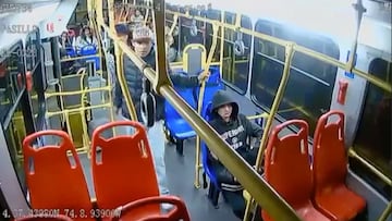 Esto sucedió en un bus en la localidad de Kennedy de Bogotá.