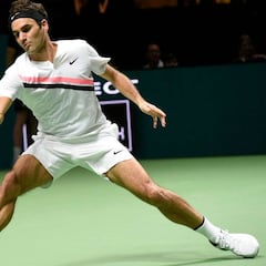 Federer y las camisetas de Nike: "Era como si un camión las hubiera pasado por encima"