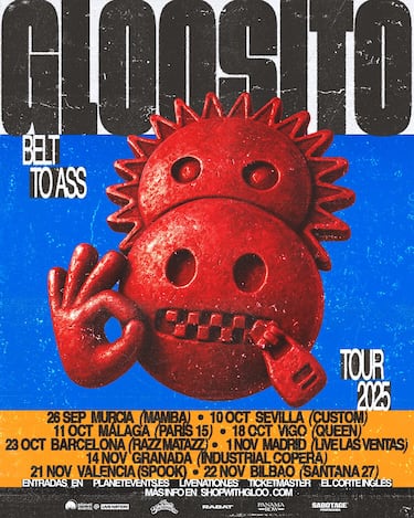 Gloosito anuncia su nueva gira, ¡°Belt to Ass¡±: nueve fechas y nuevos precios