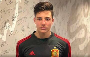 Lucas Cañizares debutó con la Sub-16 en 2018.