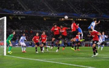 El partido Real Sociedad-Manchester United en imágenes