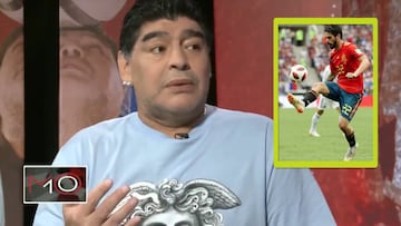 Maradona analiza a España: tremenda crítica a Isco...