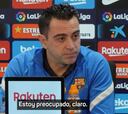 Xavi: "Estoy preocupado, claro"