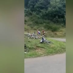 El enfado de Froome con varios aficionados que le abuchearon durante la Route d'Occitanie