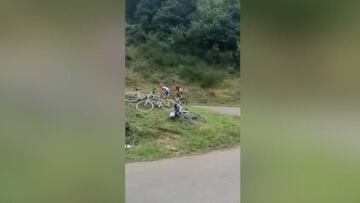 El enojo de Froome con hinchas que lo abuchearon durante la Route d'Occitanie