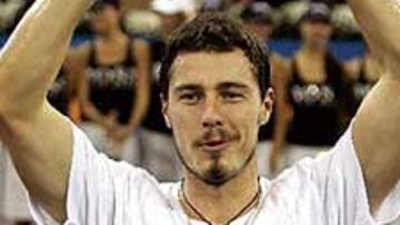 <b>CAMPEÓN.</b> Safin se ha mostrado intratable en el torneo madrileño.