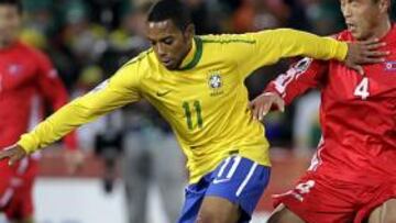 El City da permiso al United para negociar con Robinho
