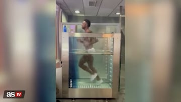 Though Real Madrid’s Vinicius Junior isn’t returning to the field until late October after his injury, he’s starting the recovery process already.