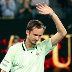 Medvedev, un tenista genial y polémico a partes iguales