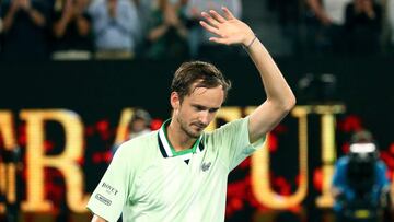 Medvedev, un tenista genial y polémico a partes iguales