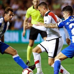 Hermoso se lesionó en Vallecas y es duda ante el Villarreal
