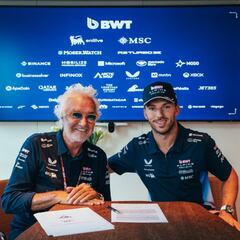 Gasly renueva con Alpine hasta 2028, sin noticias de Colapinto