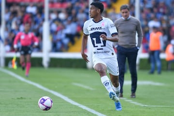 Jeison Angulo estuvo todo el 2019 con los Pumas. Volvió a Colombia con el Deportivo Cali.