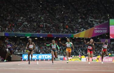 Tori Bowie, long-jumper turned speed queen, eyes sprint double