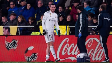 Bale se marchó lesionado y Modric fue cambiado por gripe