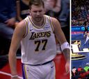 ¡Es de otra galaxia! Lo que hizo Doncic en esta jugada levantó a toda la grada