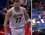 ¡Es de otra galaxia! Lo que hizo Doncic en esta jugada levantó a toda la grada