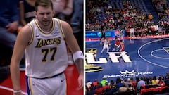 ¡Es de otra galaxia! Lo que hizo Doncic en esta jugada levantó a toda la grada