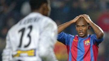 "A Óscar me gustaría verlo en Africa, en un campo en el que lo trataran así" ha dicho en referencia a las declaraciones del jugador del Zaragoza restando importancia al incidente.