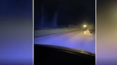 La persecución de película en la que intentan escapar de la policía... ¡a bordo de un kart!