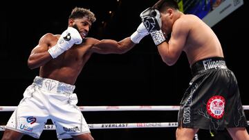 Los tres jueces vieron vencer a ‘El Diamante’ Cruz sobre ‘Super’ Salcido en una pelea que estaba pactada a 10 asaltos en las 135 libras.