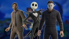 Alan Wake, Michael Myers y Jack Skelleton llegan a Fortnite en Halloween 2023