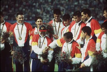 El 8 de agosto de 1992 la selección de fútbol se enfrentó a Polonia en la final de los Juegos Olímpicos. Abelardo y Kiko fueron los goleadores de España, pero gracias al segundo gol del jerezano en el último minuto, se conquistó el oro olímpico. El resultado final fue 3-2.