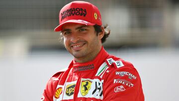 Carlos Sainz (Ferrari). Bahr&eacute;in, F1 2021. 