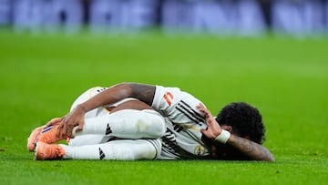 The Brazilian attacker underwent tests today in the aftermath of the loss to Getafe.