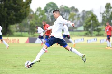 La Selección Colombia Sub 20 realizó su segundo entrenamiento en Bogotá en el microciclo de cara al Torneo de Toulon.