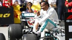Lewis Hamilton (Mercedes), en el GP de Canad&aacute; de F1 2019. 